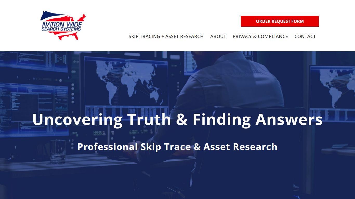 Professional Skip Trace & Asset Research - Nation Wide Search Systems